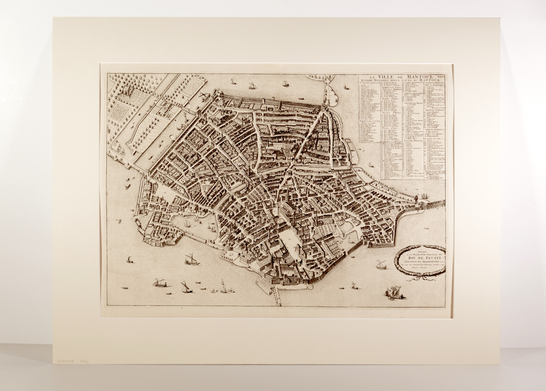 Stampe antiche con vedutistica mantovana