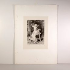 Incisione con scena mitologica